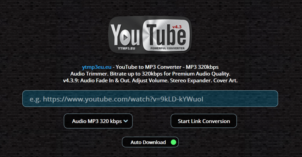 320kbps MP3 Download – High Quality MP3 files – Fast & Free!