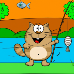 cat goes fishing free download
