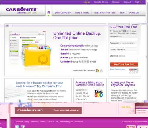 Download Carbonite – Easy and Secure Backup Solution for Your Files.