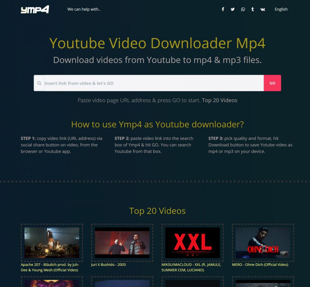 Download YouTube video to MP4