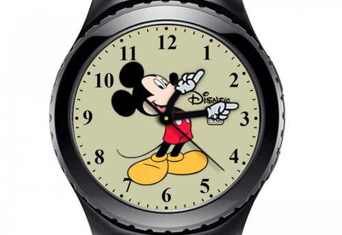 Mickey Mouse watch face download.